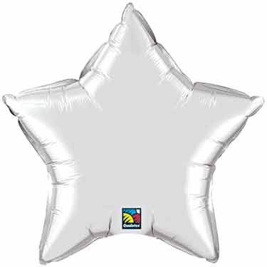 Silver Mylar Balloon, 20